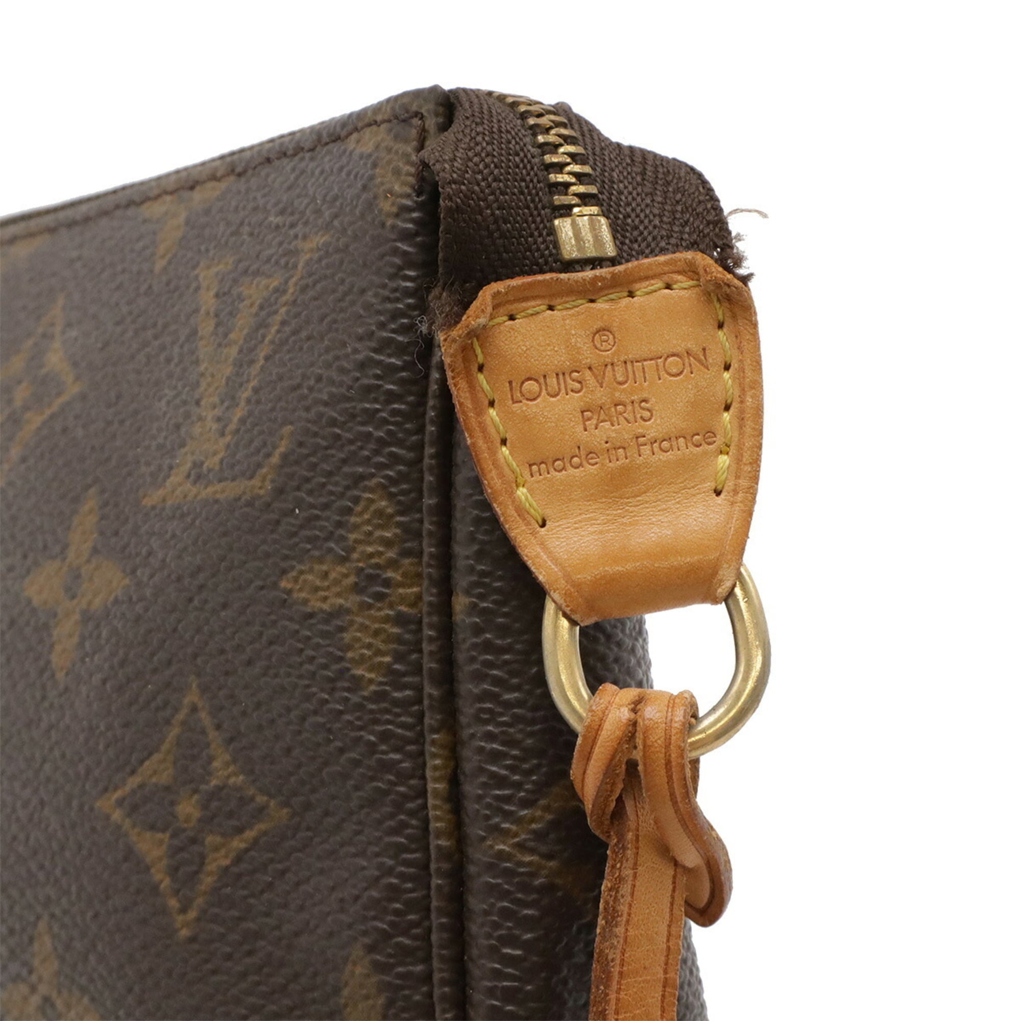 Louis Vuitton Brown Monogram Monogram Pvc Handbag Pochette Pouch