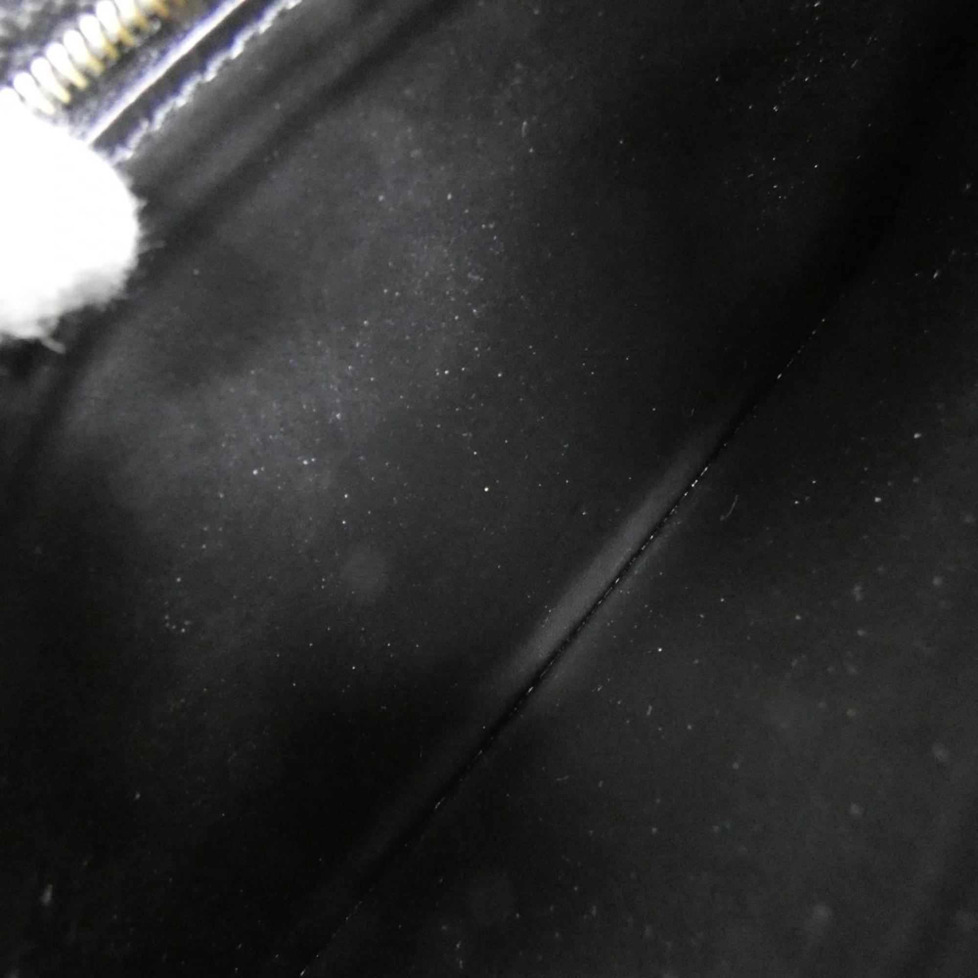 Louis Vuitton Black Leather Long Wallet