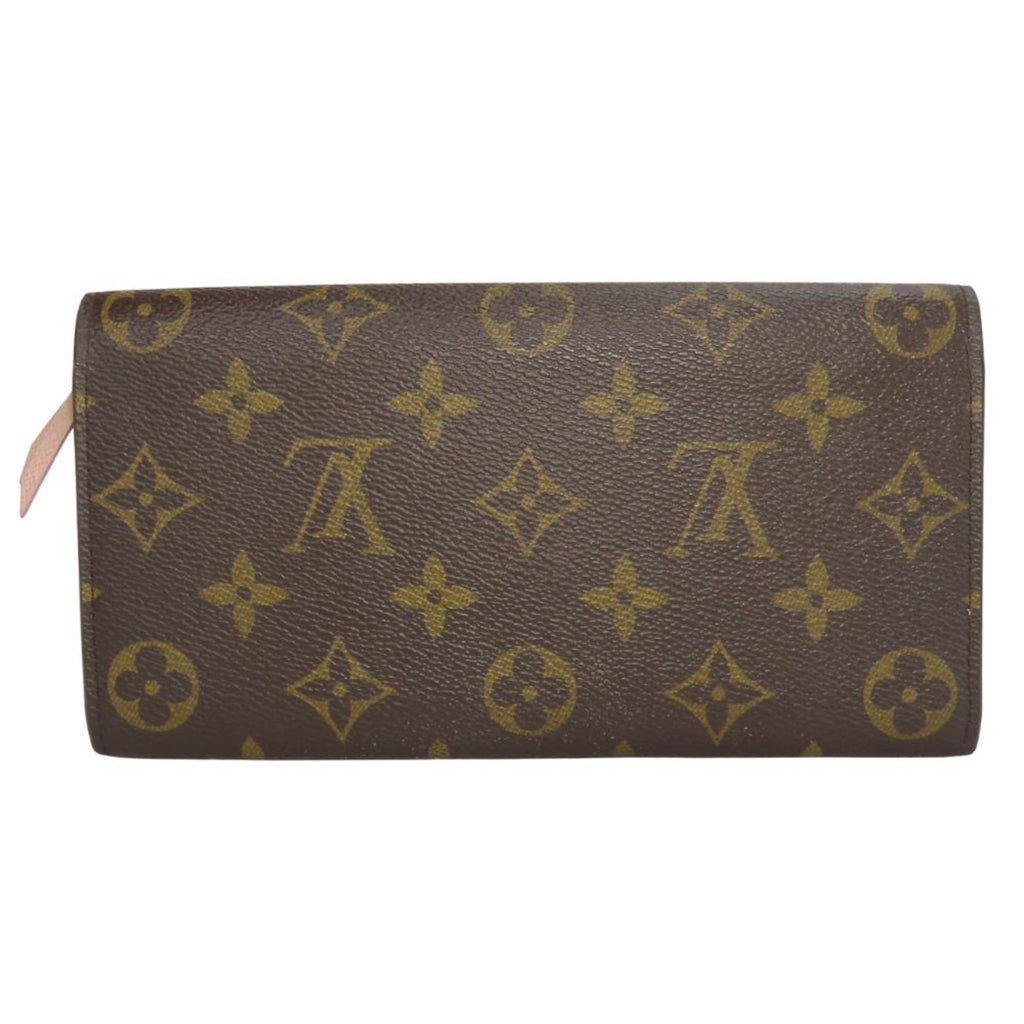 Louis Vuitton Brown Rose Ballerine Monogram Long Wallet