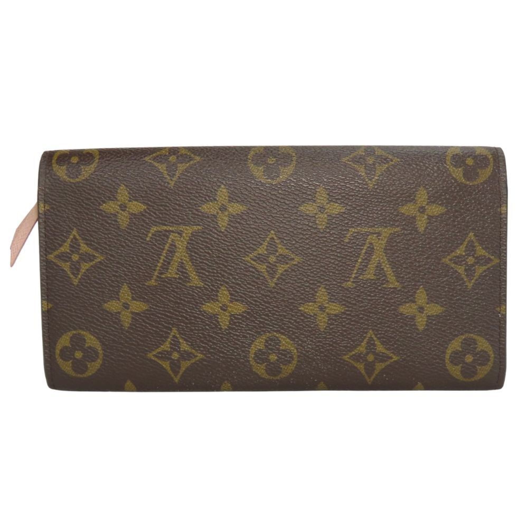 Louis Vuitton Brown Rose Ballerine Monogram Long Wallet