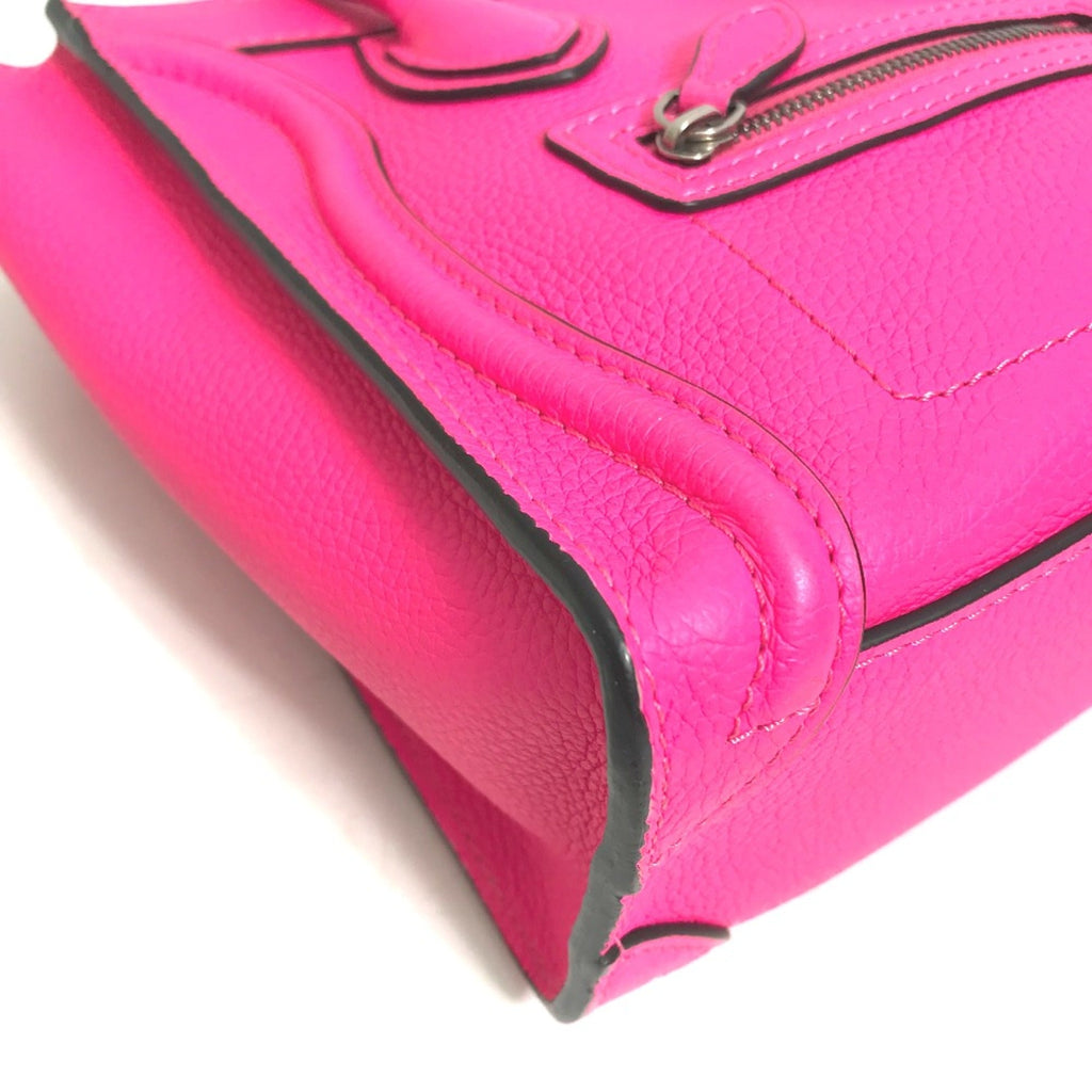 Celine Pink Leather Handbag