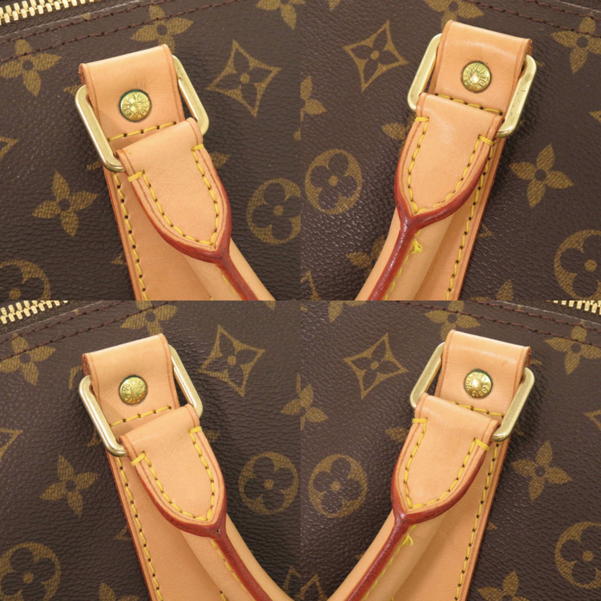 Louis Vuitton Brown Monogram Monogram Boston Bag
