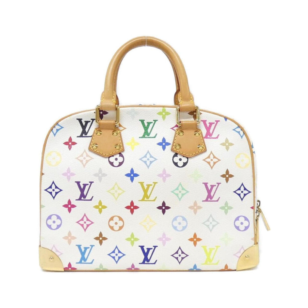 Louis Vuitton White Coated Canvas Handbag