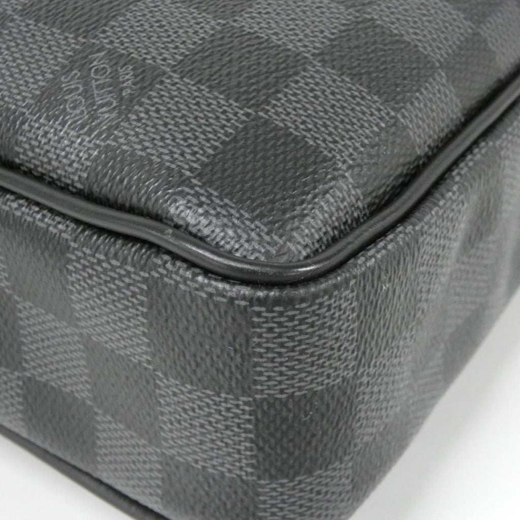 Louis Vuitton Graphite Coated Canvas Handbag