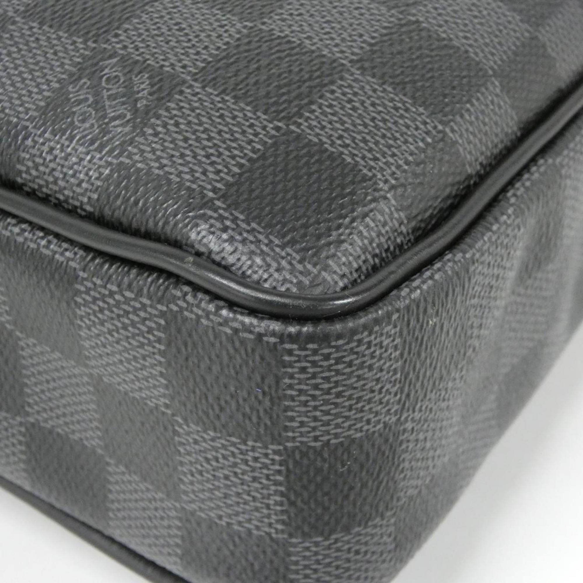 Louis Vuitton Graphite Coated Canvas Handbag