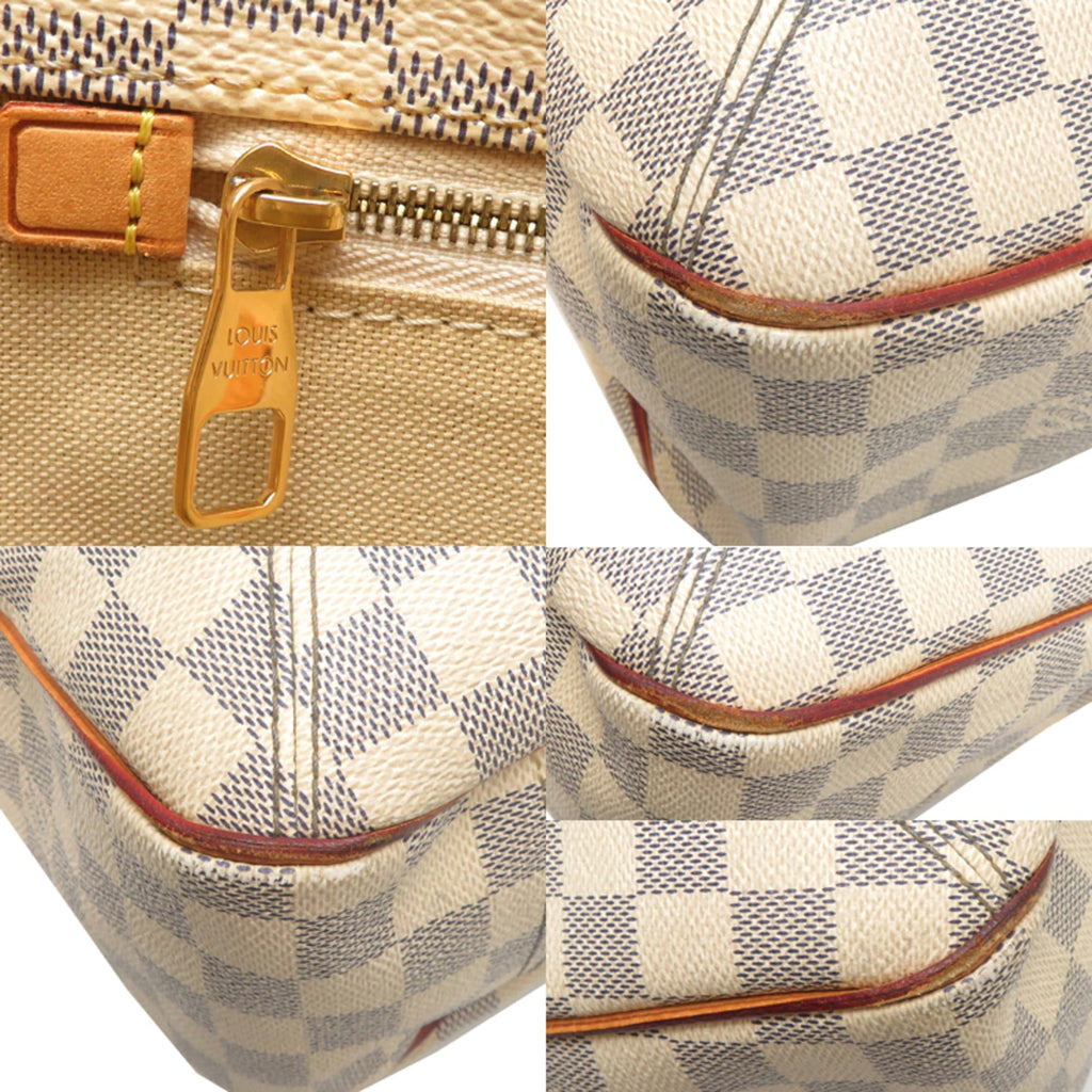 Louis Vuitton White Damier Azur Tote Bag