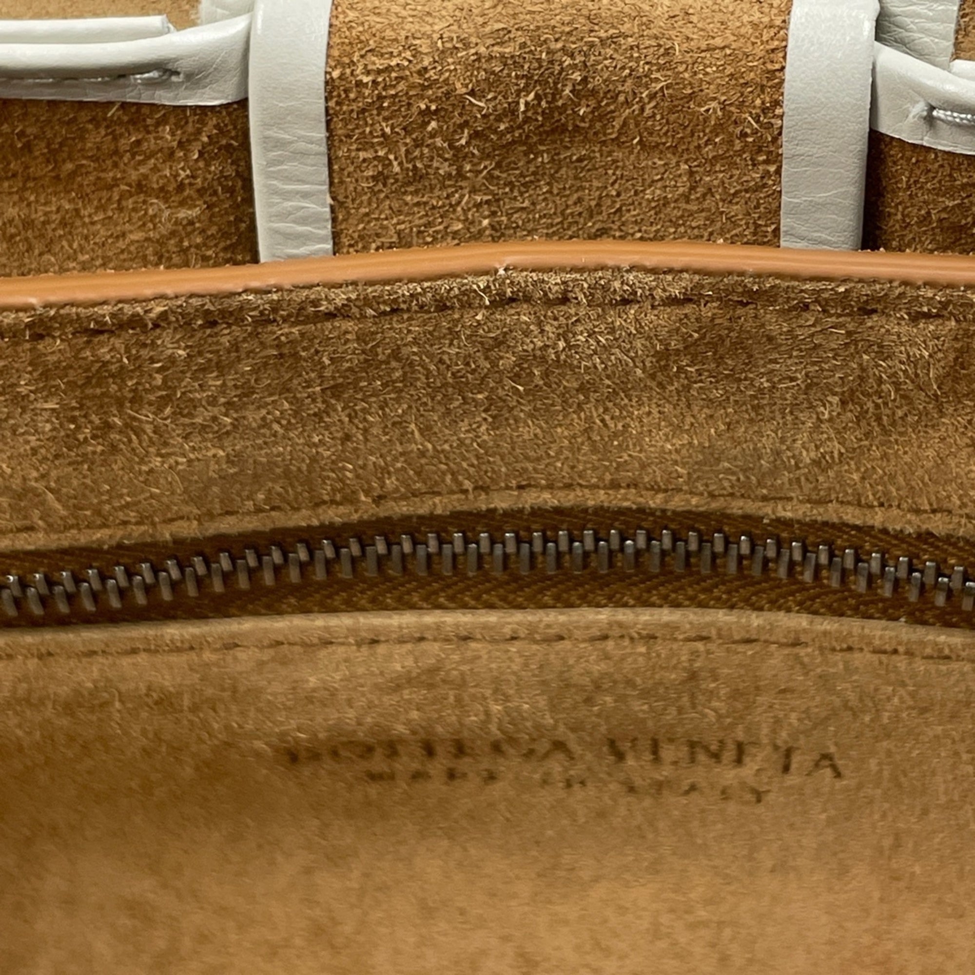 Bottega Veneta White Leather Shoulder Bag