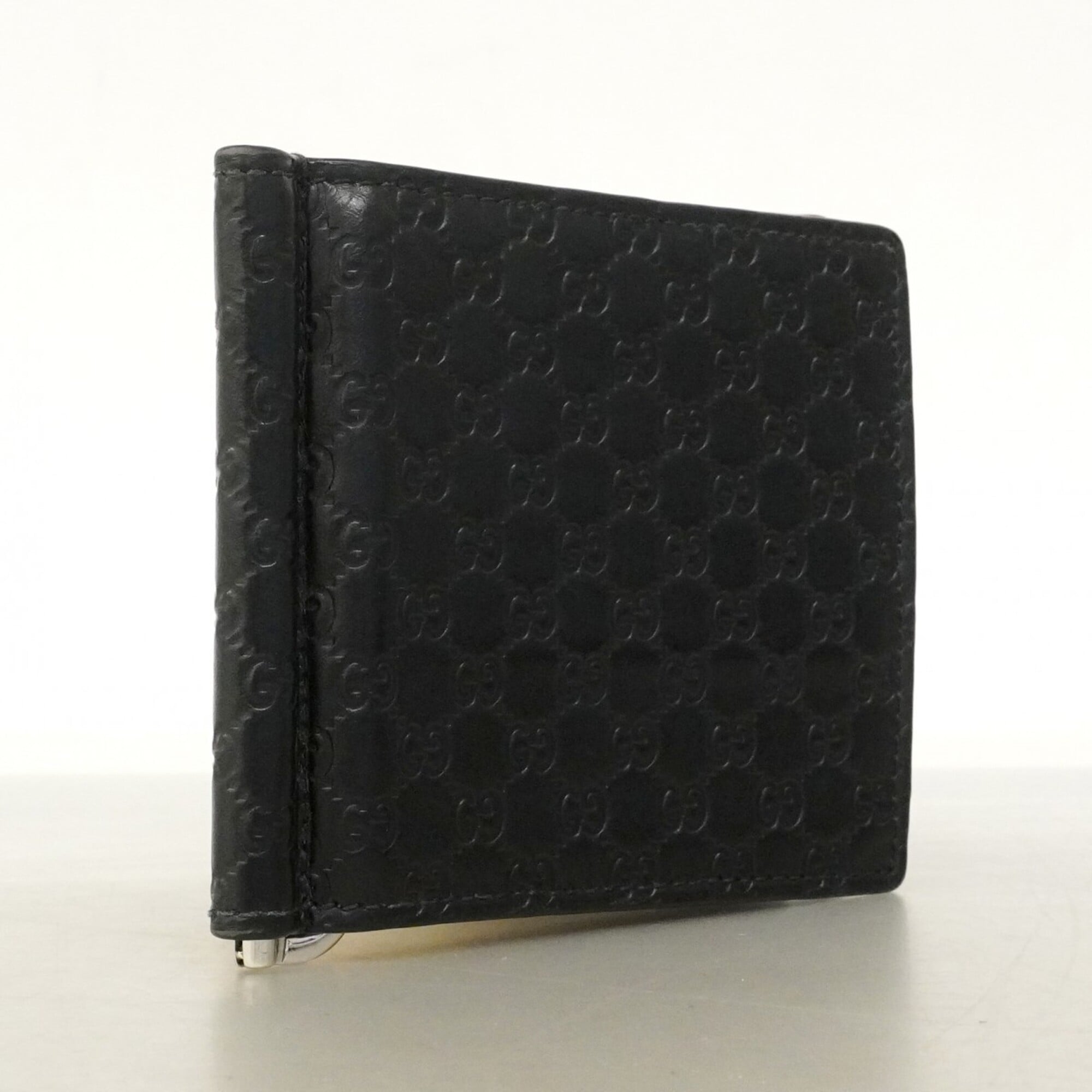 Gucci Black Leather Money Clip (Pre-Owned)