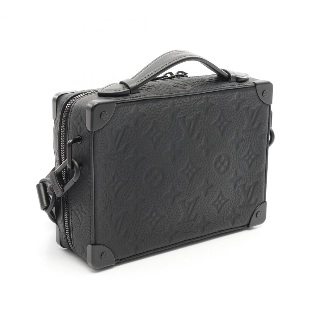 Louis Vuitton Black Leather Shoulder Bag