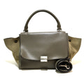 Celine Gray Leather Handbag