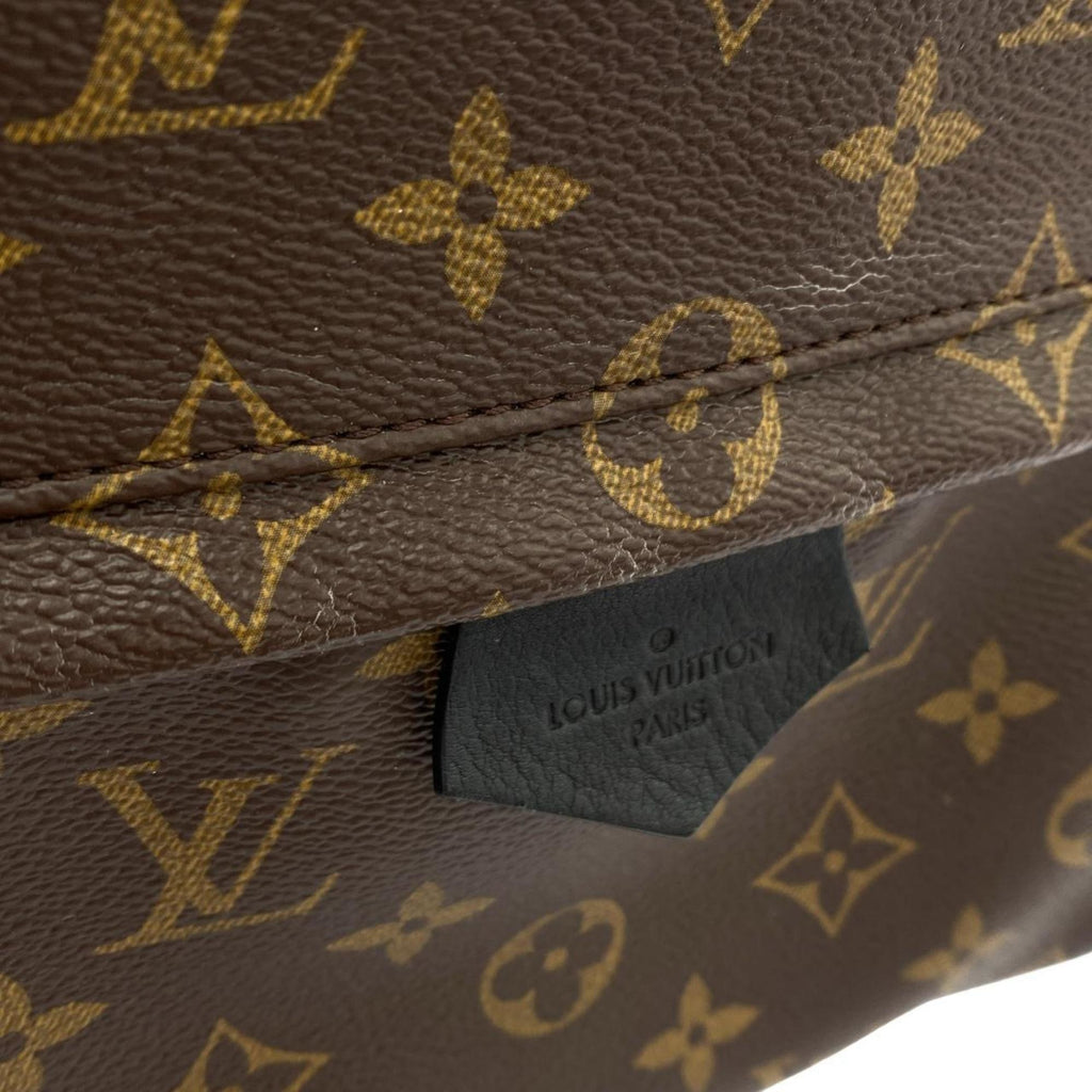 Louis Vuitton Brown Coated Canvas Backpack