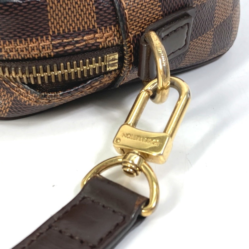 Louis Vuitton Damier Brown Ebene Damier Canvas Pochette