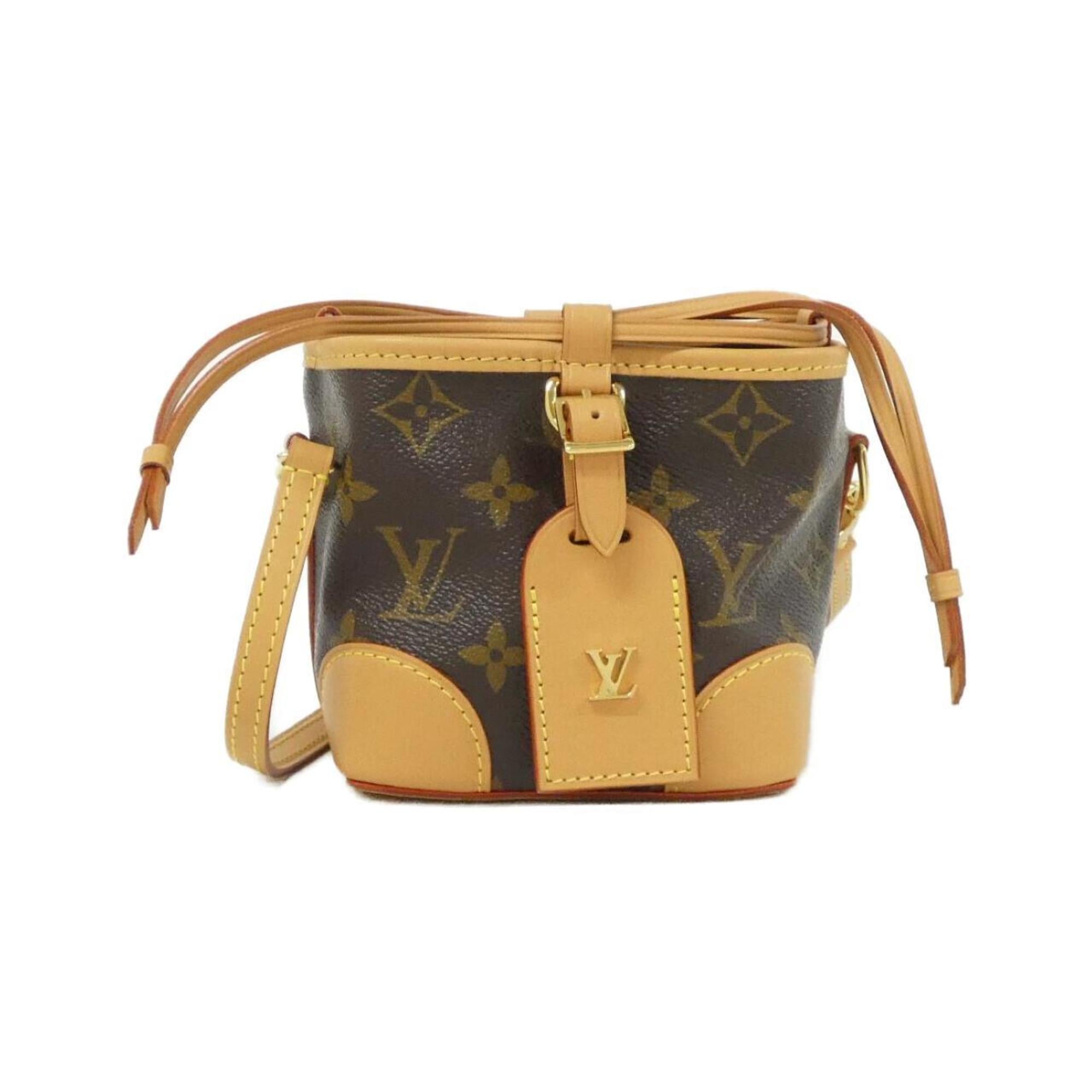 Louis Vuitton Marron Coated Canvas Shoulder Bag