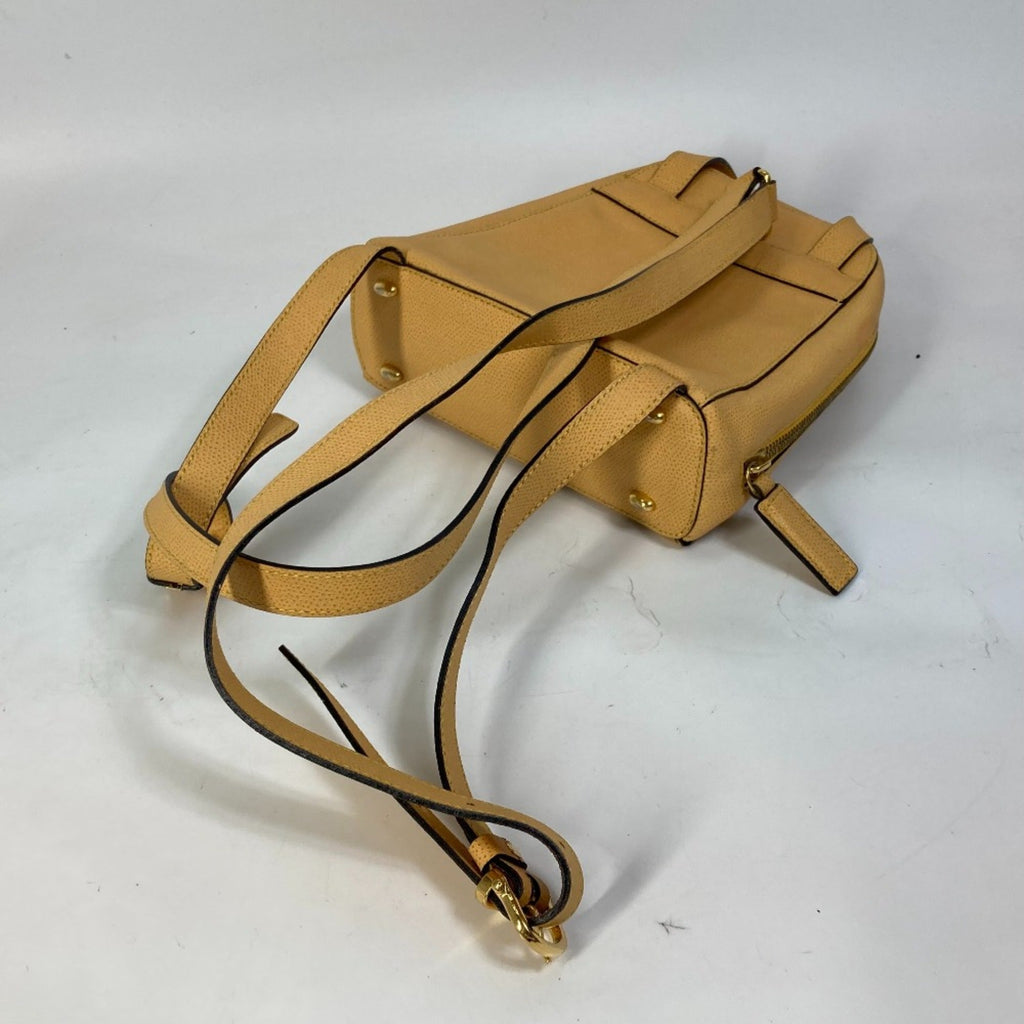 Celine Beige Leather Backpack