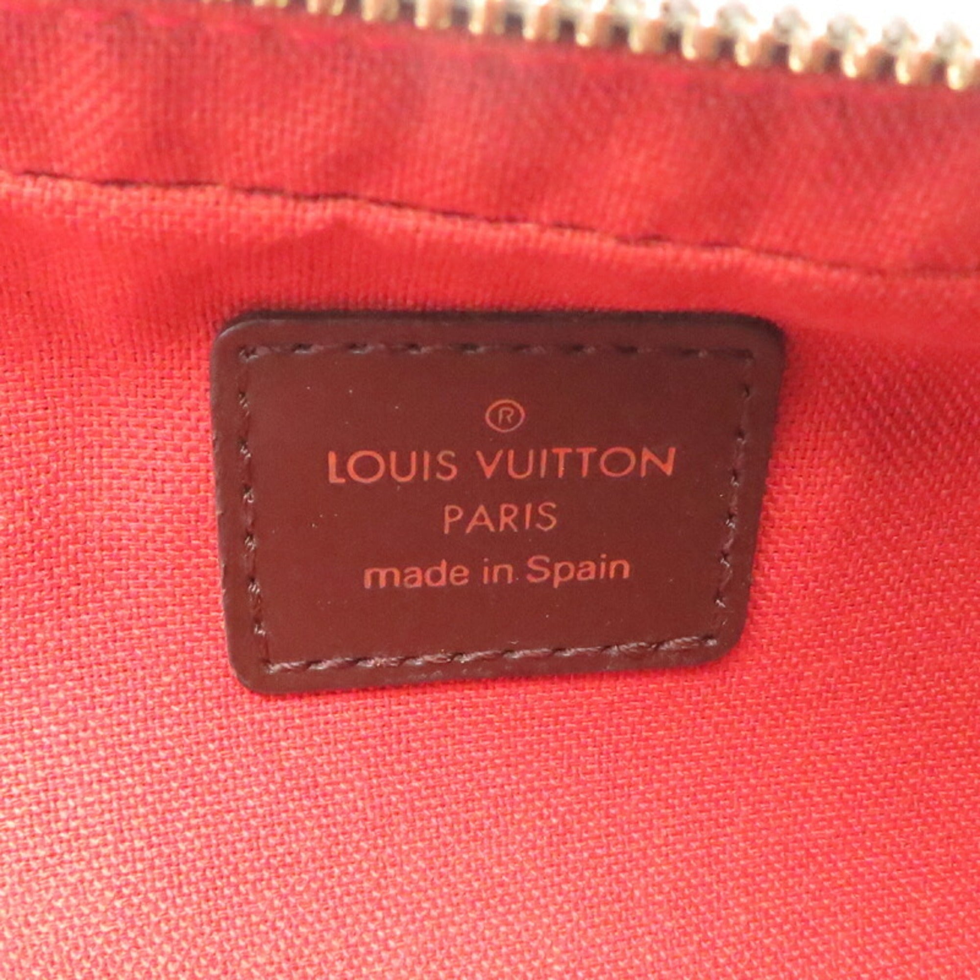 Louis Vuitton Damier Brown Damier Canvas Galle Leather Sling Bag