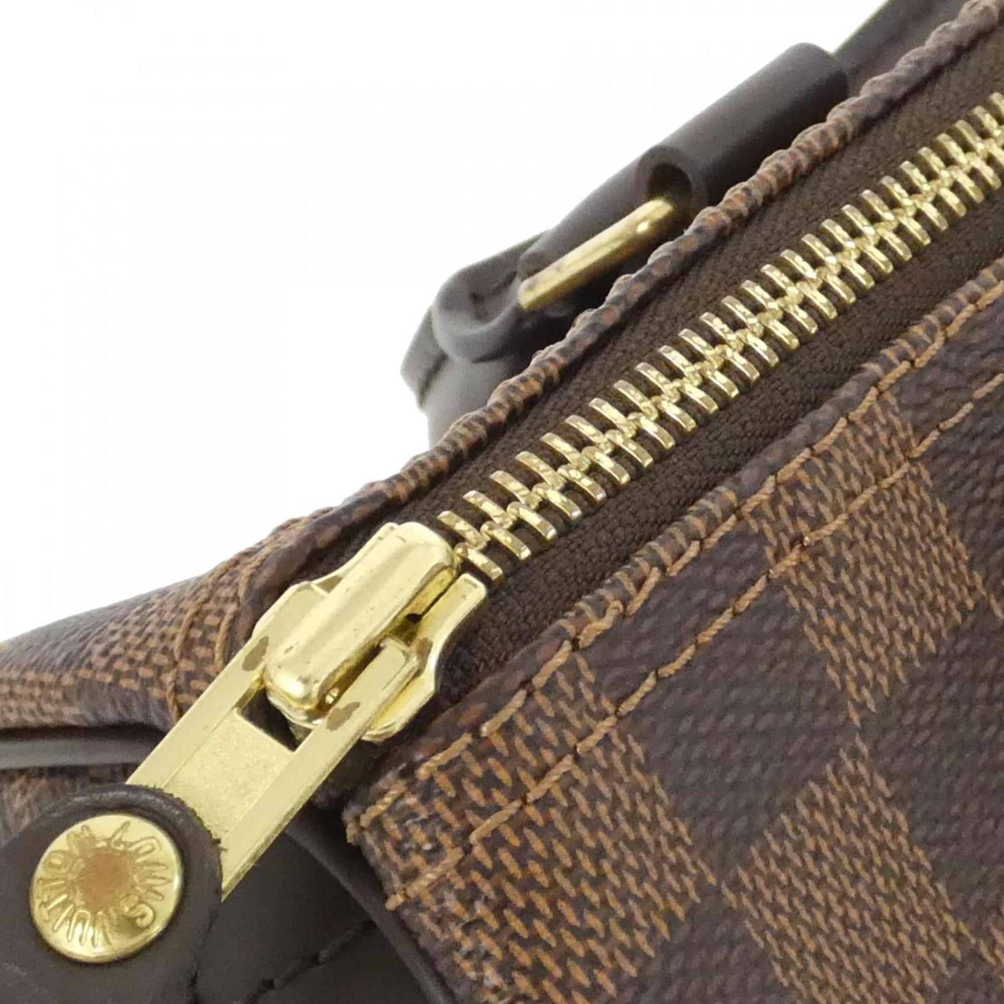 Louis Vuitton Ebene Coated Canvas Boston Bag