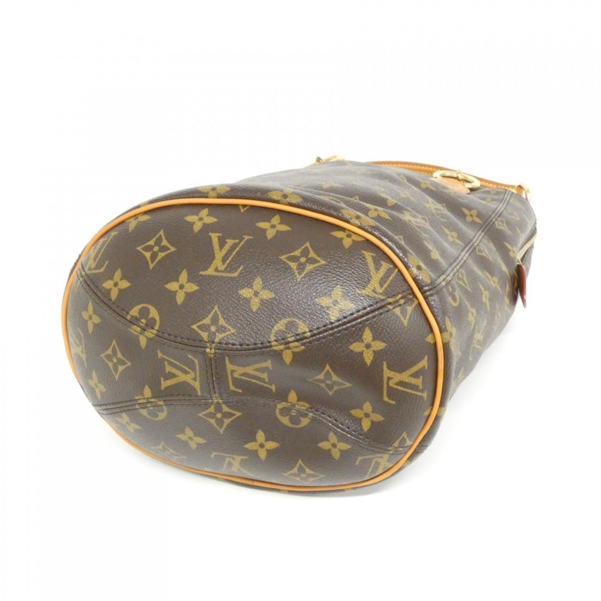Louis Vuitton Marron Coated Canvas Handbag Shoulder Bag