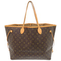 Louis Vuitton Brown Monogram Canvas Tote Bag