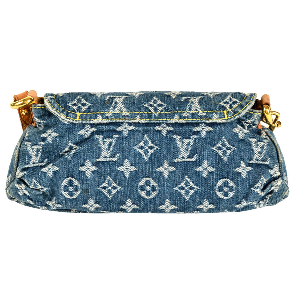 Louis Vuitton Monogram Denim Shoulder Bag