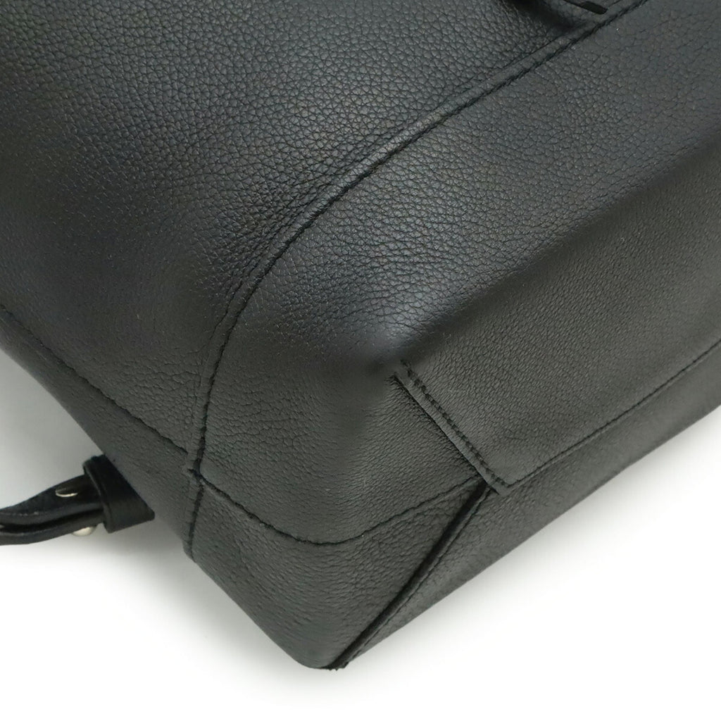 Louis Vuitton Black Noir Leather Backpack