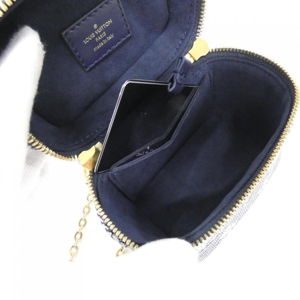 Louis Vuitton Monogram Blue Cotton Shoulder Bag