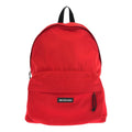 Balenciaga Black Red Color Canvas Backpack