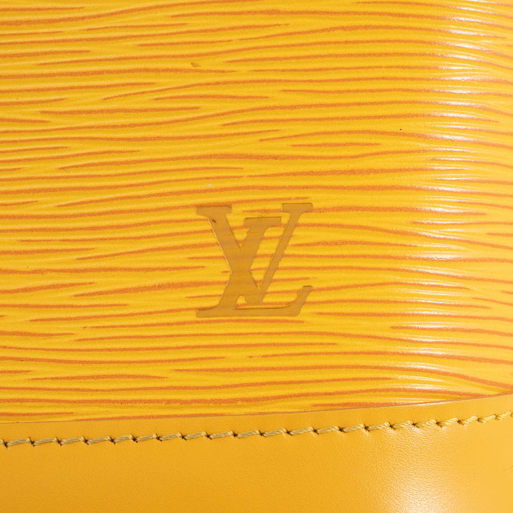Louis Vuitton Yellow Epi Leather Handbag