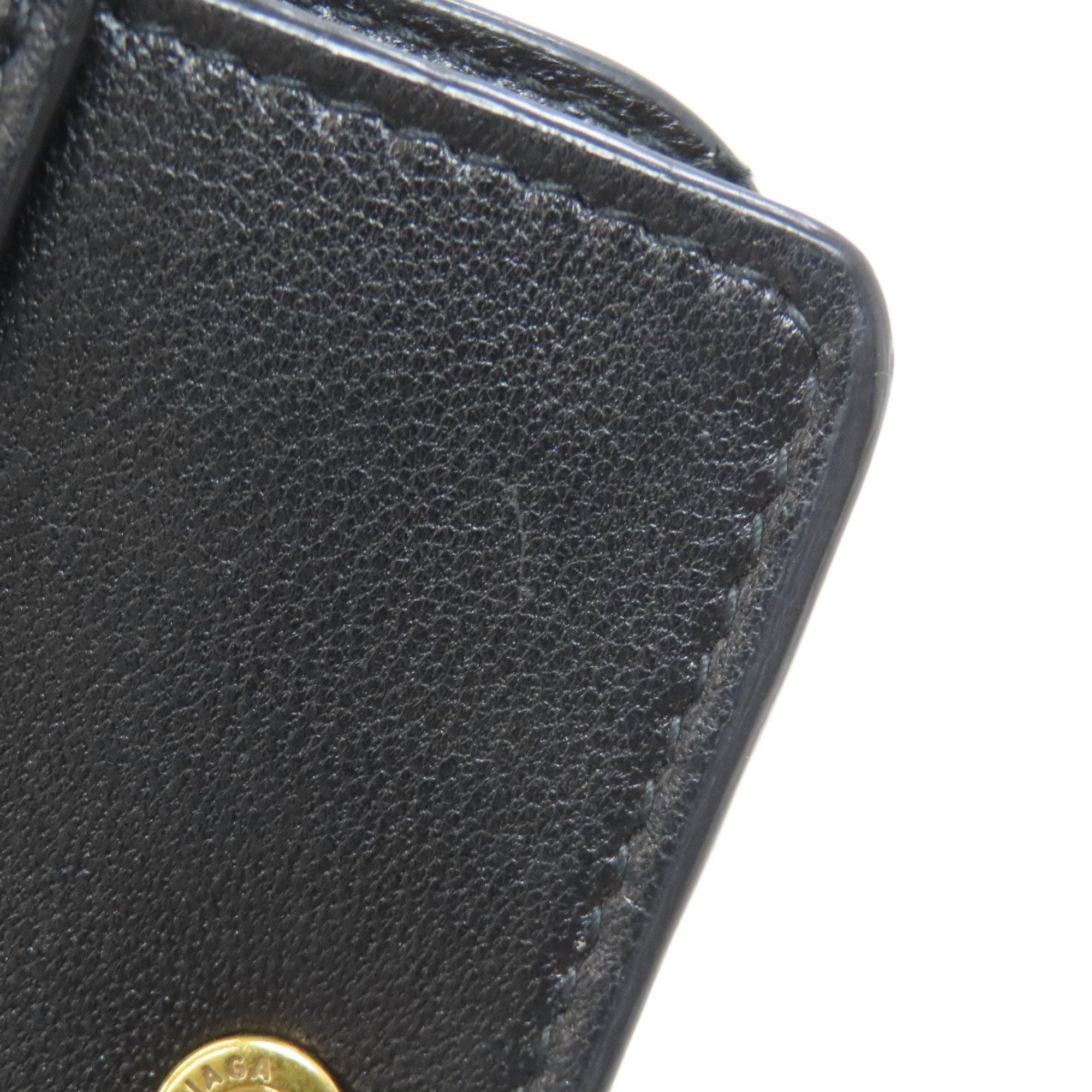 Balenciaga Black Leather Wallet (Bi-Fold)