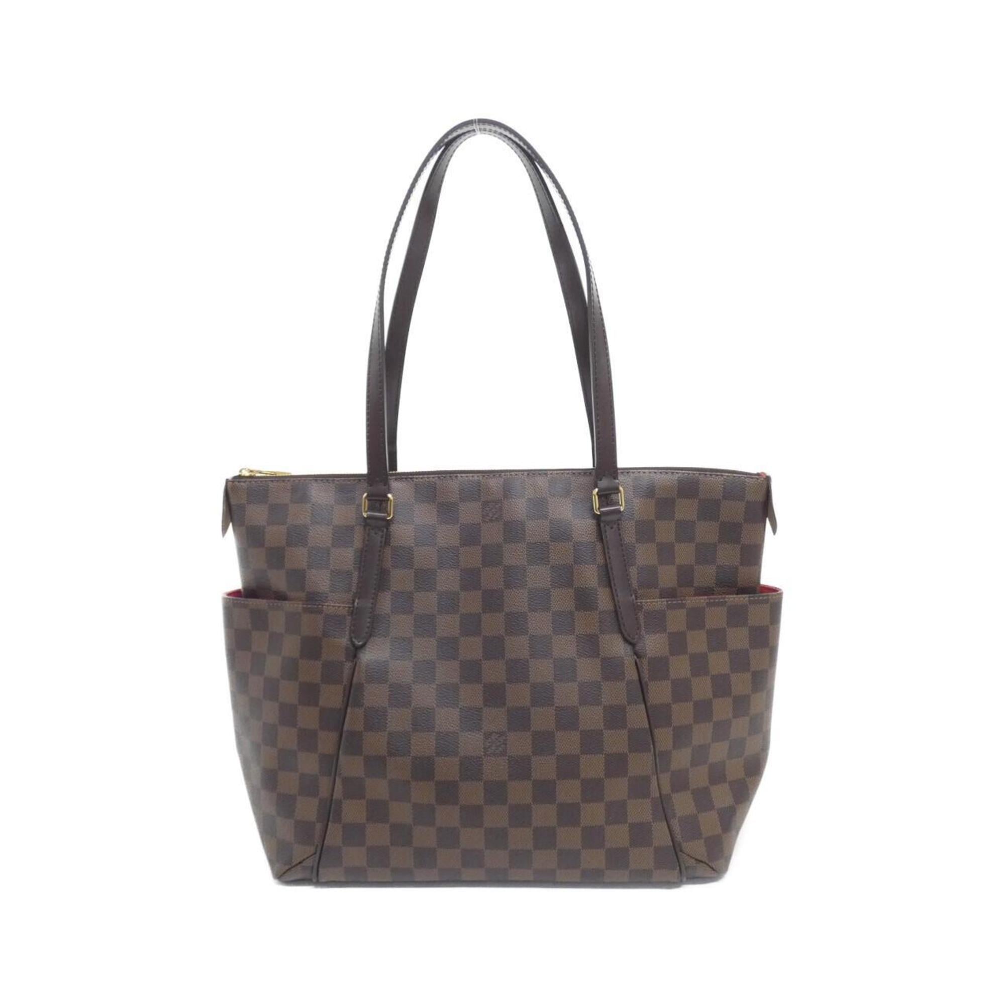 Louis Vuitton Ebene Coated Canvas Handbag