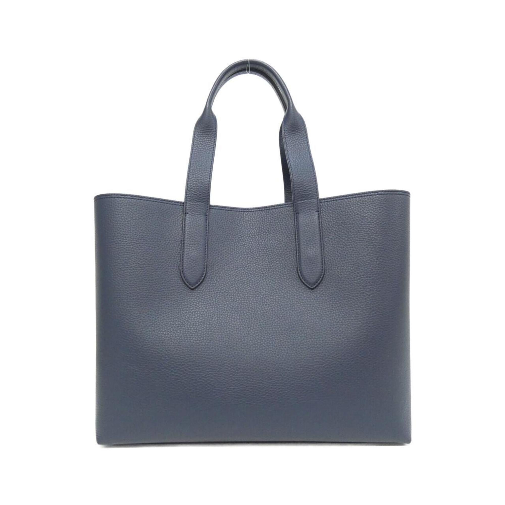 Louis Vuitton Navy Leather Handbag
