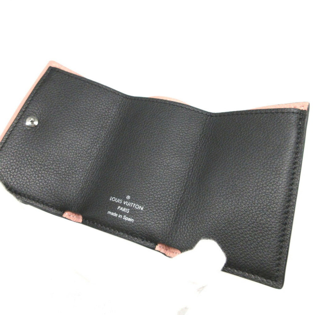 Louis Vuitton Pink Leather Wallet (Tri-Fold)