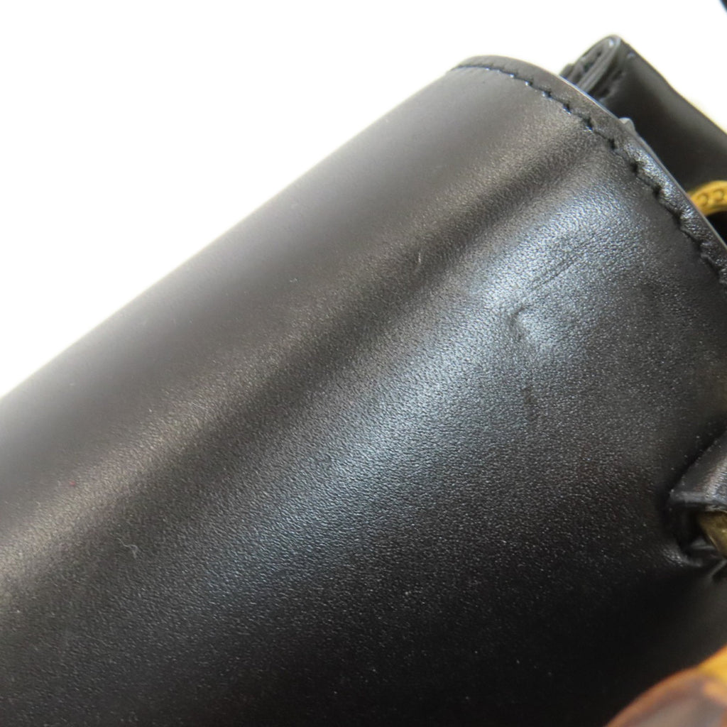 Gucci Black Leather Backpack (Pre-Owned)