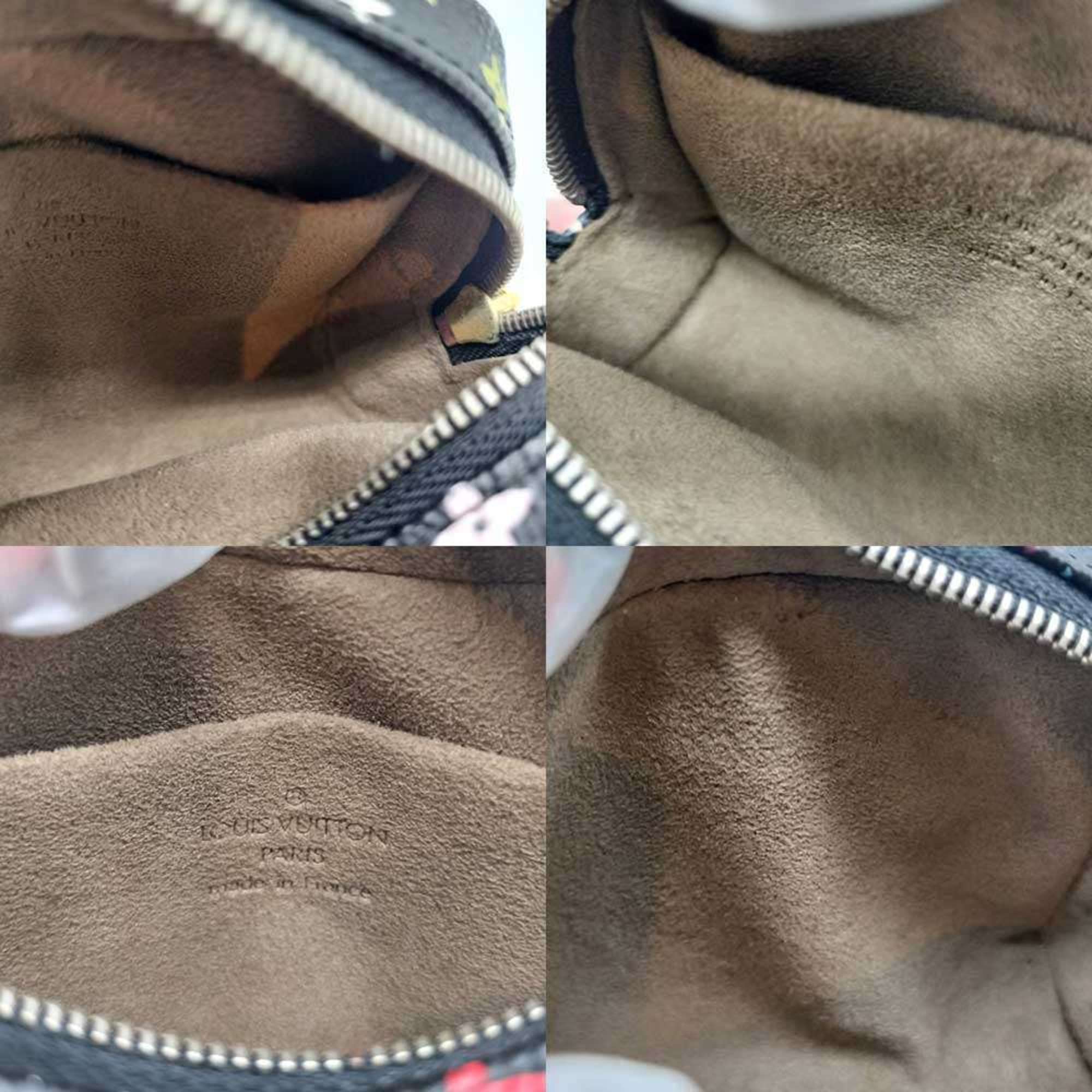 Louis Vuitton Black Monogram Multicolore Pouch