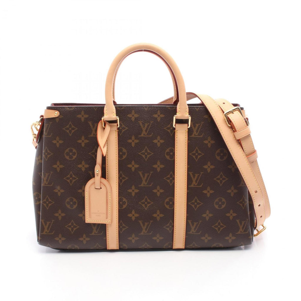 Louis Vuitton Brown Coated Canvas Monogram Pvc Leather Handbag