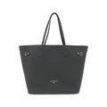 Louis Vuitton Black Marron Coated Canvas Leather Handbag
