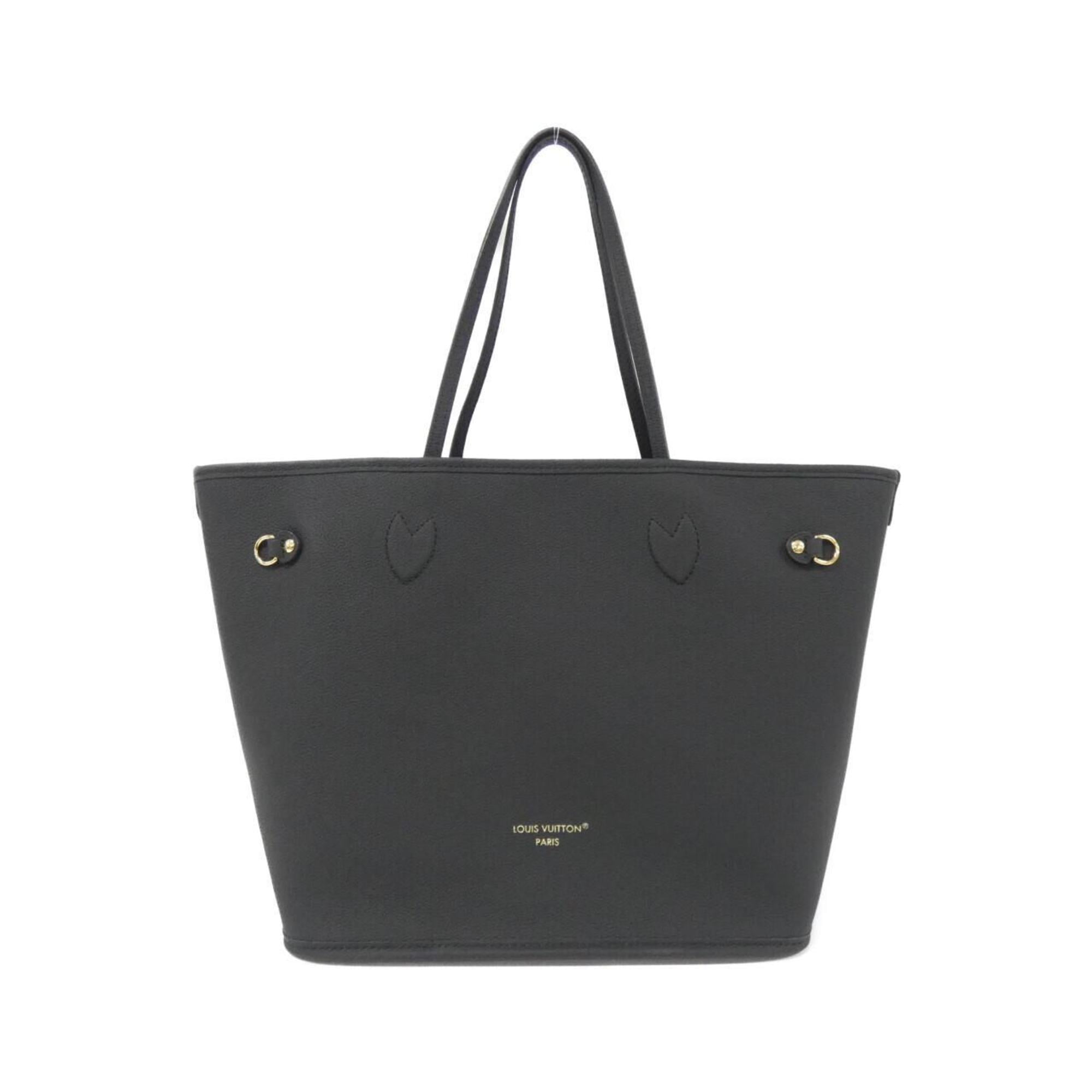 Louis Vuitton Black Marron Coated Canvas Leather Handbag