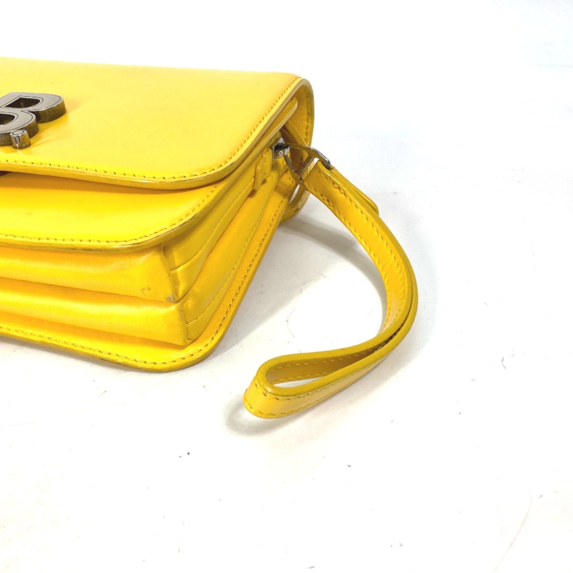 Balenciaga Yellow Leather Shoulder