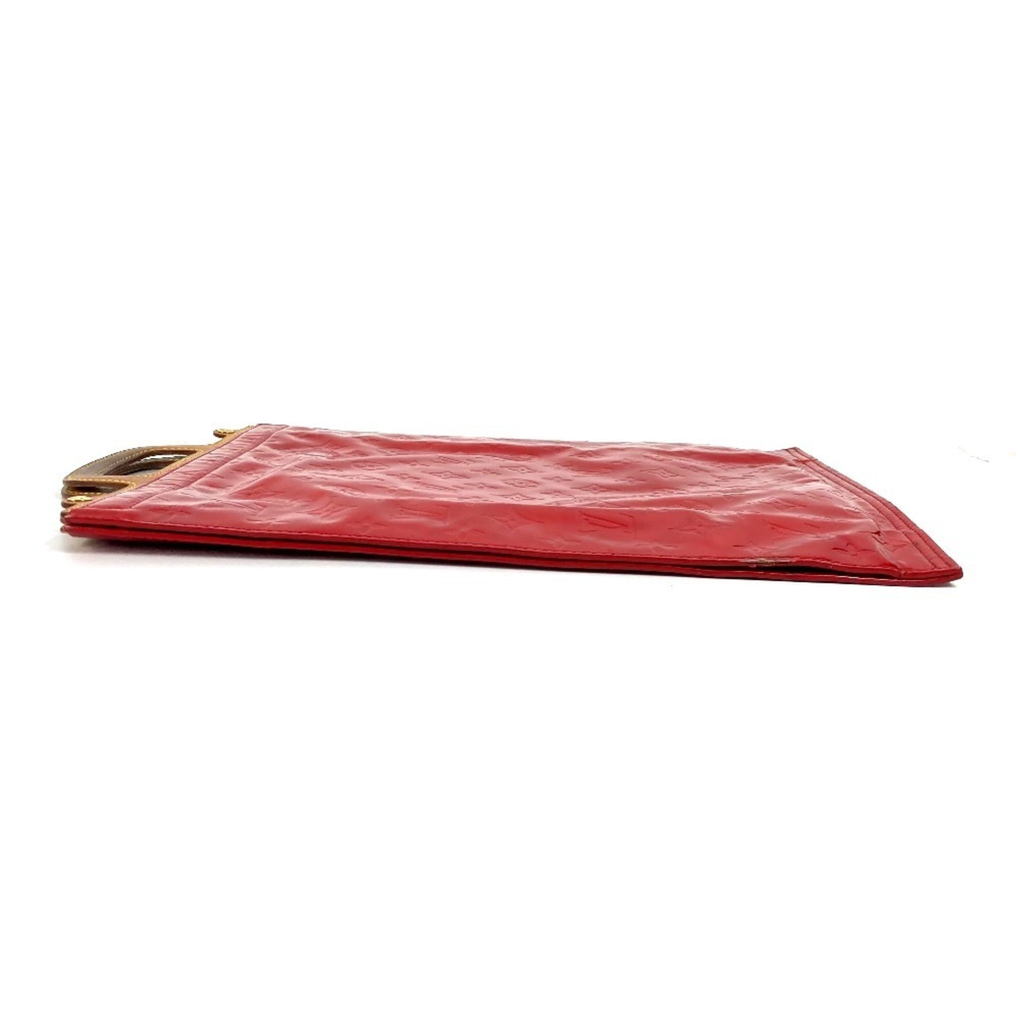 Louis Vuitton Monogram Vernis Red Color Monogram Vernis Handbag