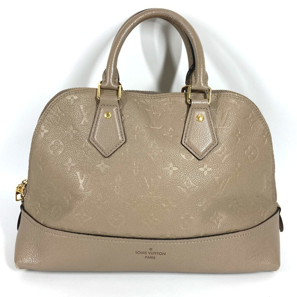 Louis Vuitton Beige Monogram Empreinte Leather Handbag Tote Bag