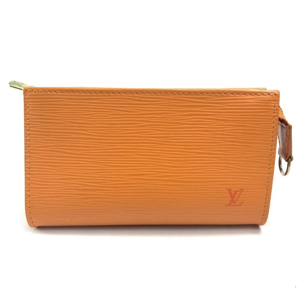 Louis Vuitton Epi Orange Epi Leather Handbag Shoulder Bag Tote Bag