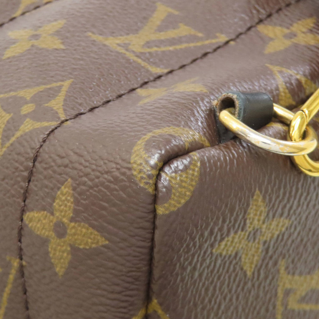 Louis Vuitton Monogram Black Pvc Backpack