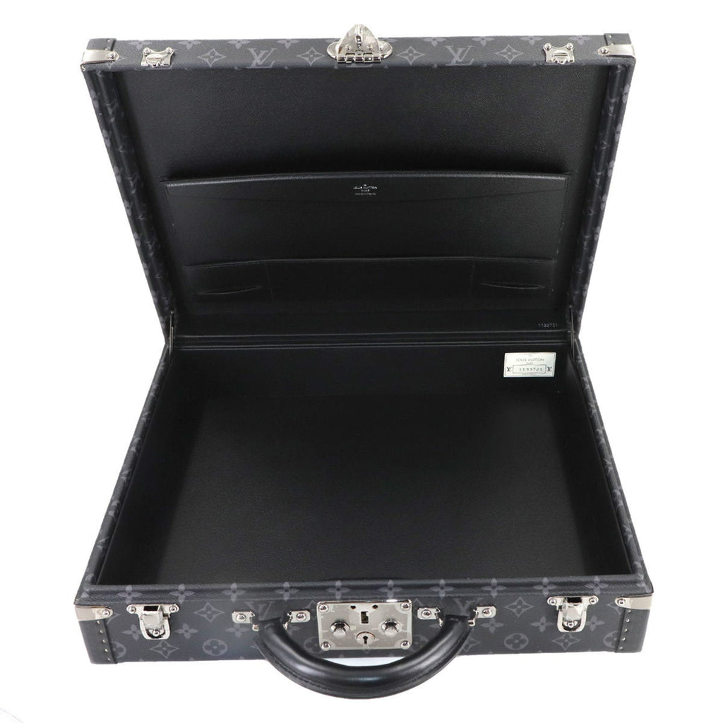 Louis Vuitton Black Monogram Eclipse Monogram Eclipse Attaché Case Briefcase Handbag