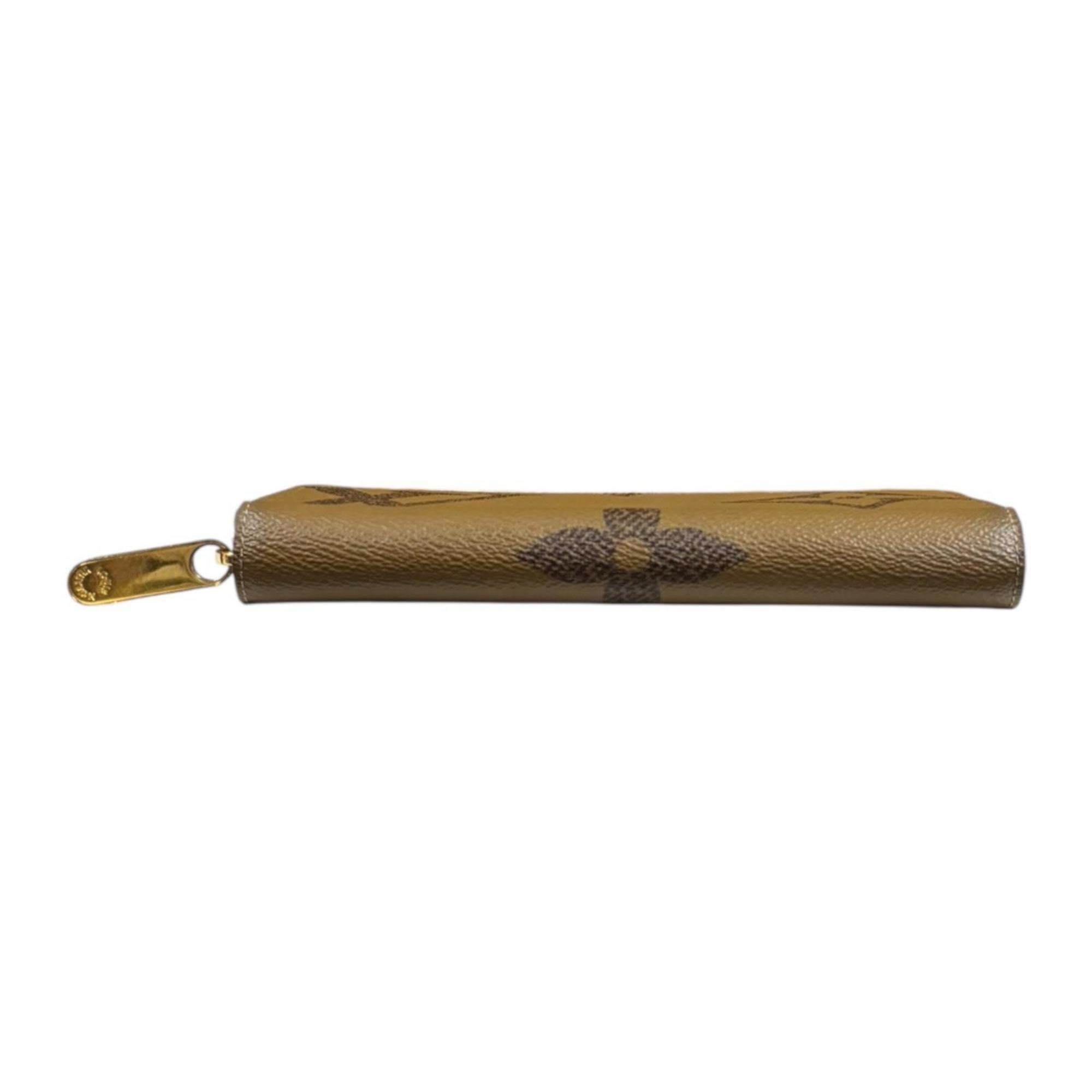 Louis Vuitton Brown Monogram Long Wallet