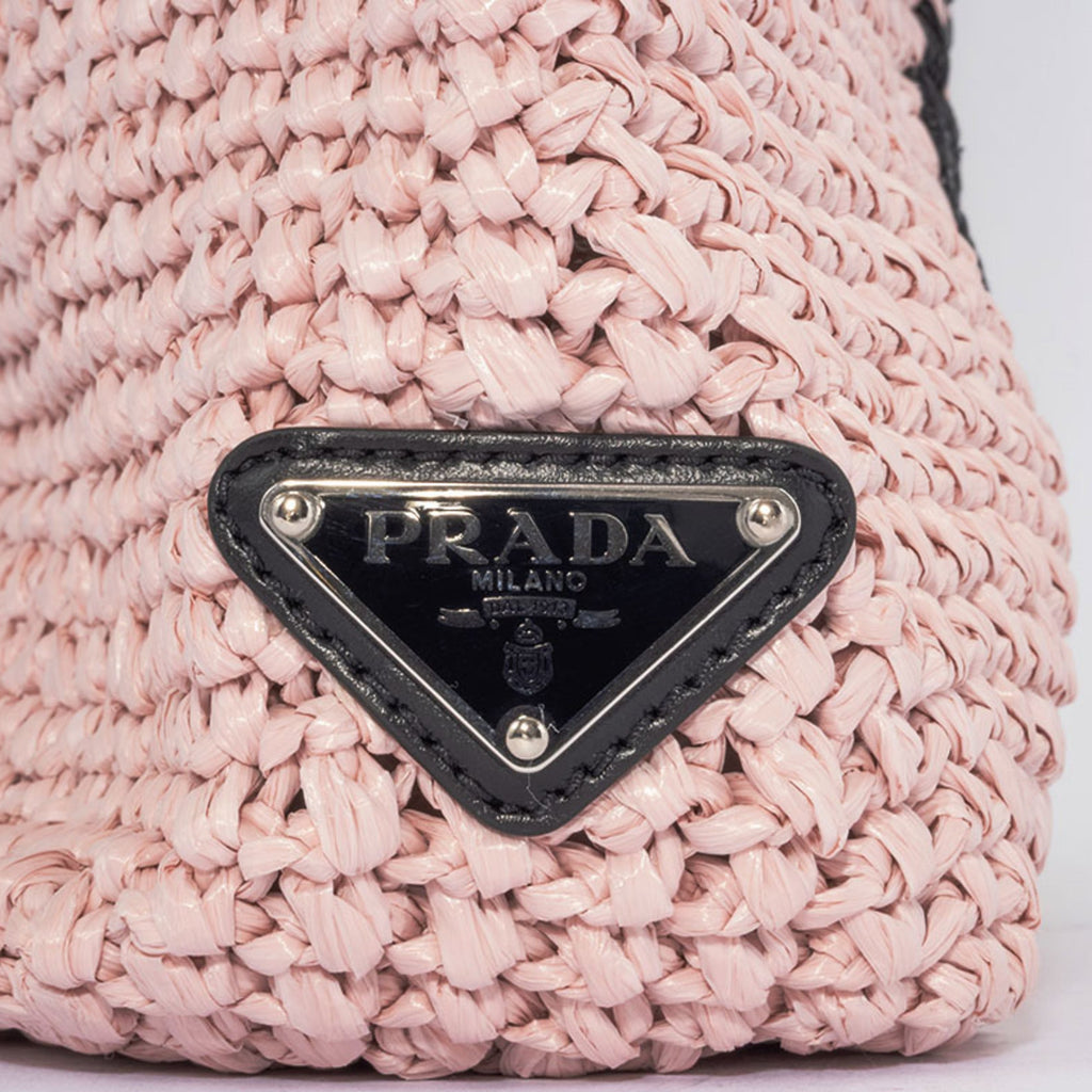 Prada Pink Viscose Tote Bag