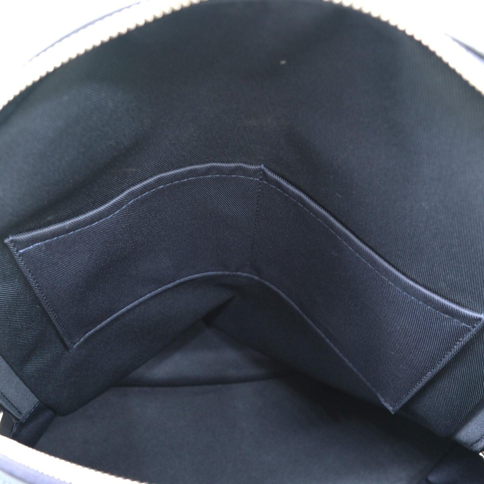 Louis Vuitton Dark Navy Leather Backpack