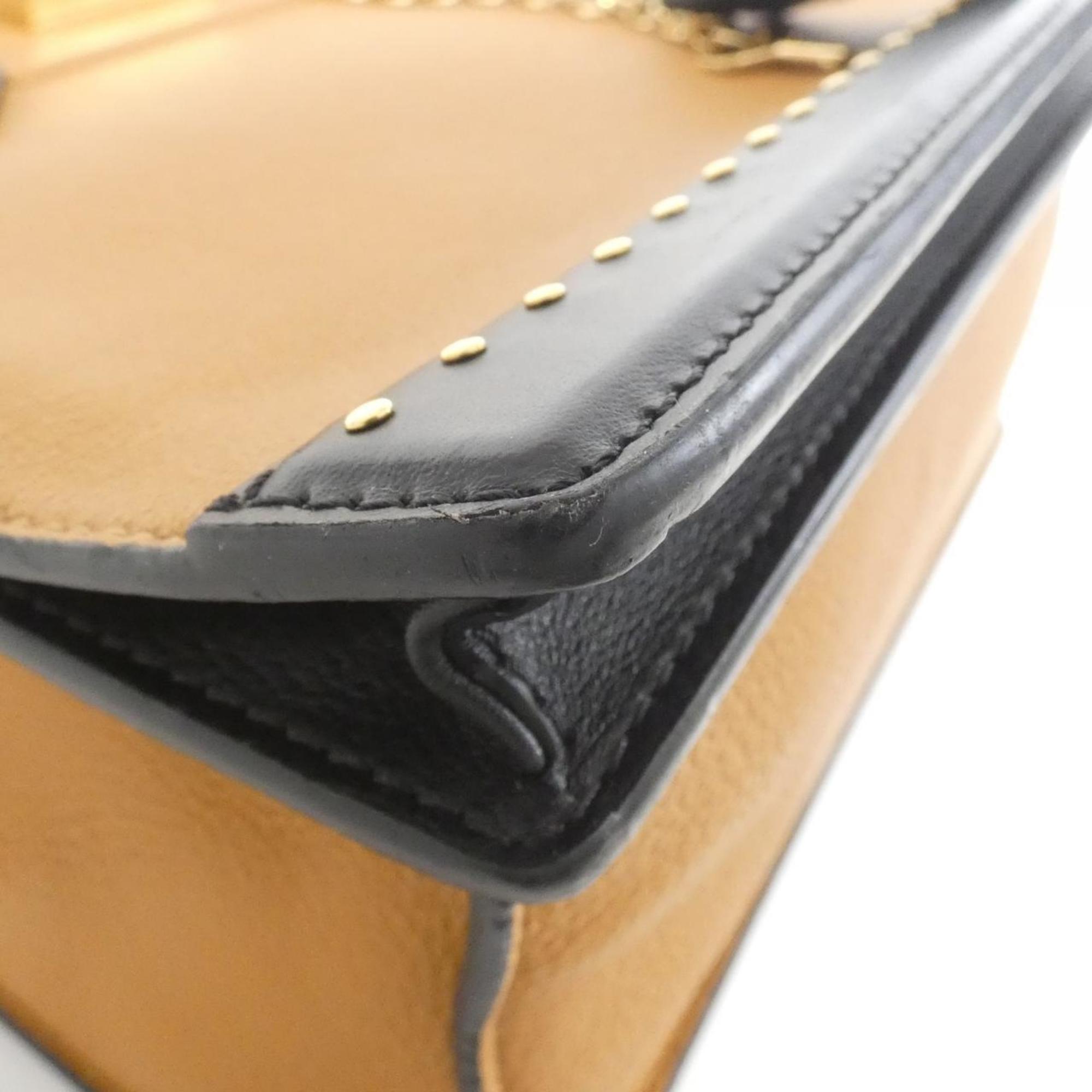 Louis Vuitton Camel Leather Handbag