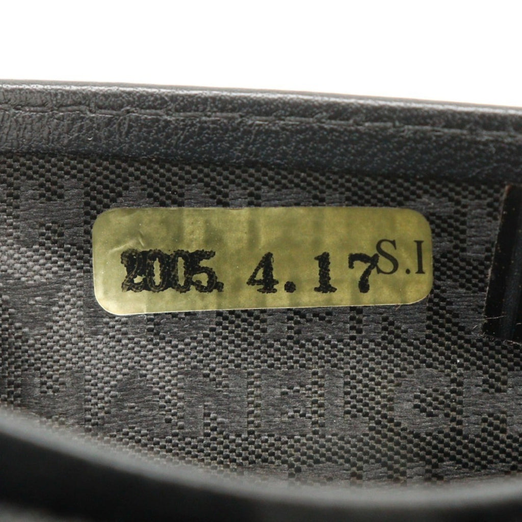Chanel Black Leather Long Wallet (Bi-Fold)