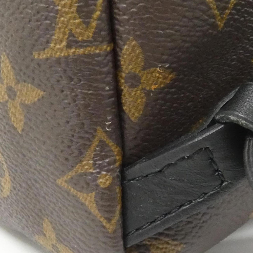 Louis Vuitton Marron Coated Canvas Backpack