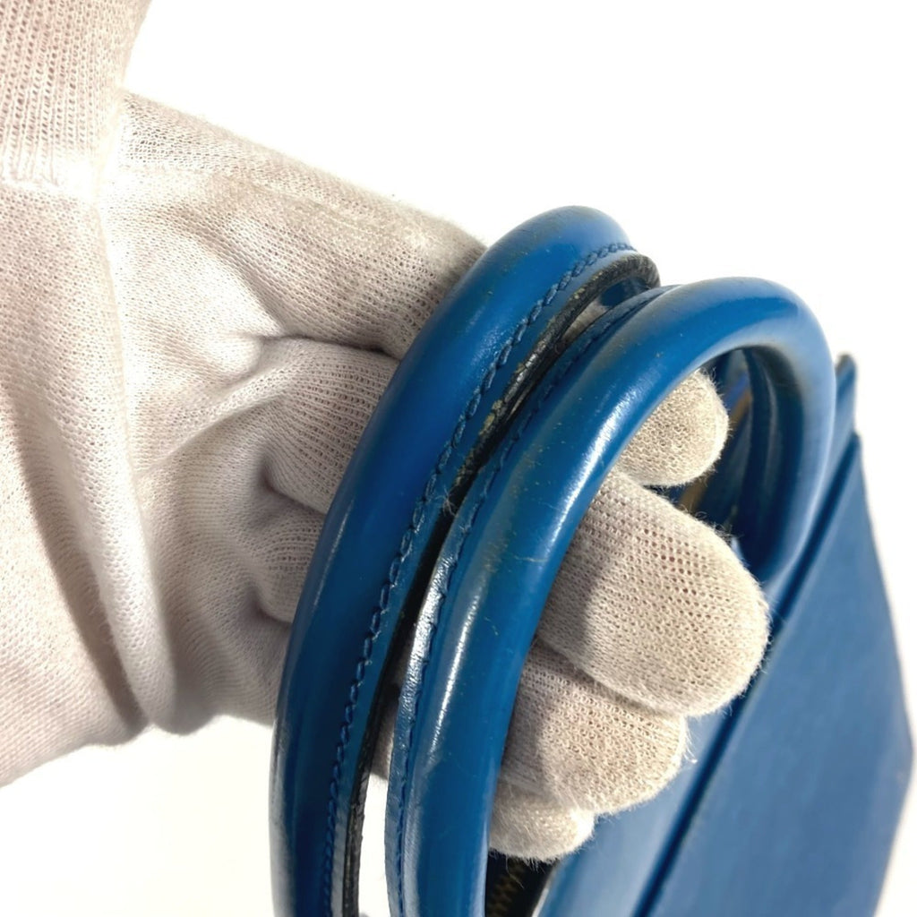 Louis Vuitton Epi Blue Toledo Blue Epi Leather Shoulder Bag Tote Bag