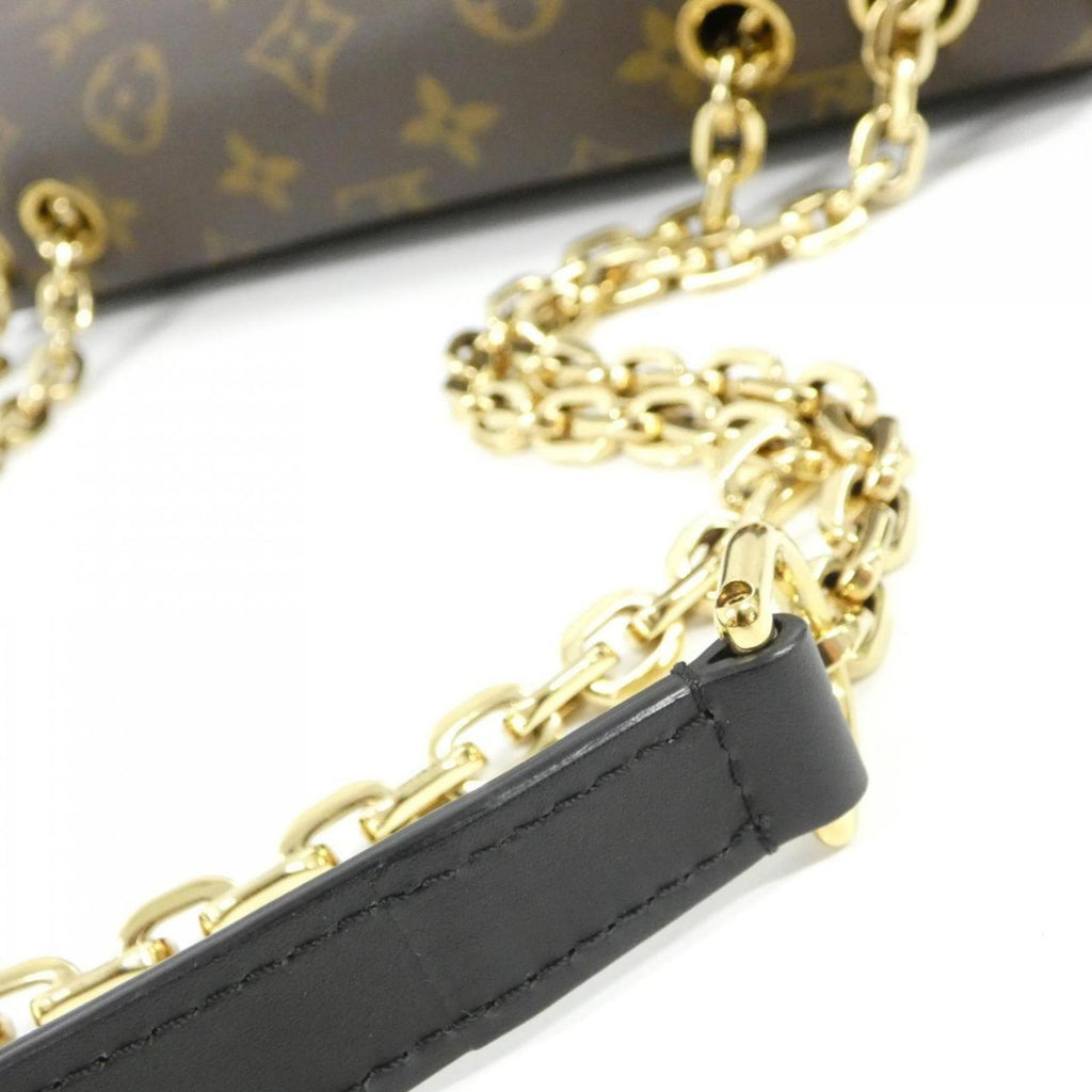 Louis Vuitton Monogram Black Marron Monogram Monogram Shoulder Bag